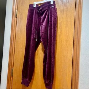 Calvin Klein Women’s Velour Joggersr Pants, PXL Calvin Klein Sweatpants NEW